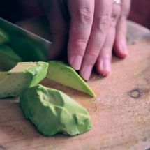 Kitchen Art's Living Series #1: Seasoned avocado bruschetta